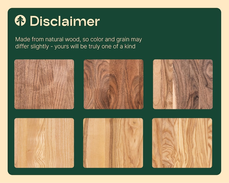 a picture of different types of wood