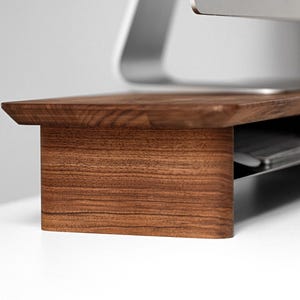 オフィス家具 BALOLO Laptop Dock American Walnut Laptop Dock Made from Wood – Design & Functionality | BALOLO