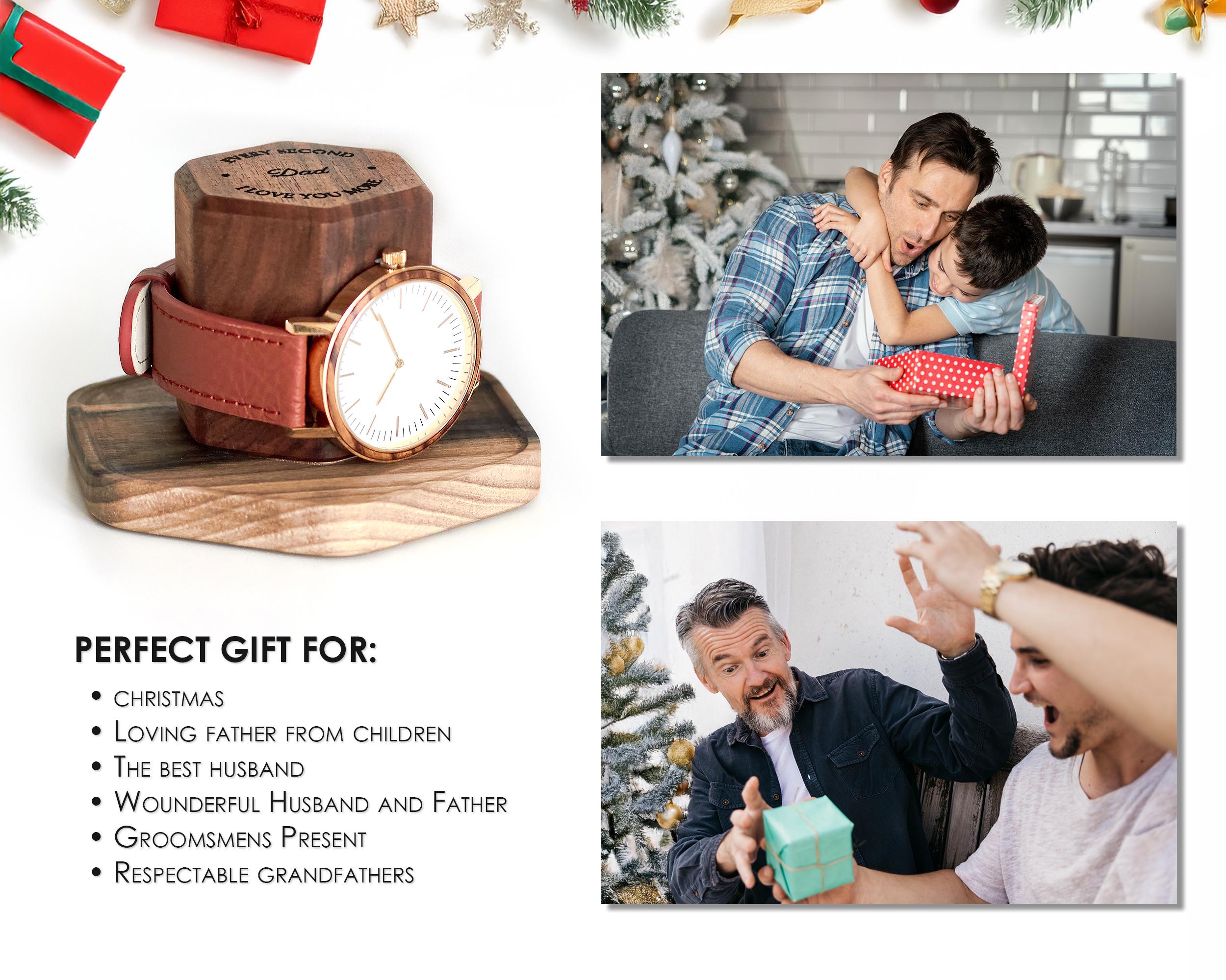 Watch holder for Men | Hexagon Watch Stand - Perfect Christmas gift