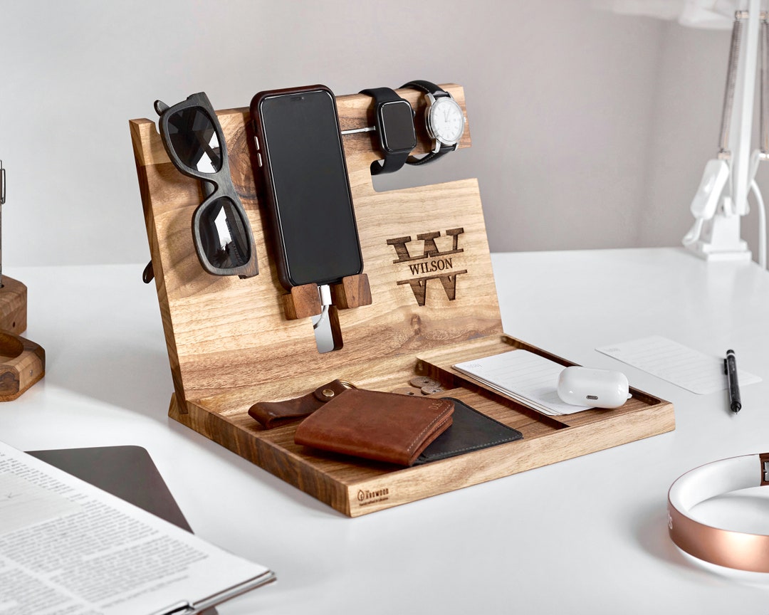 Docking Station Men Edc Dock Station Etsy