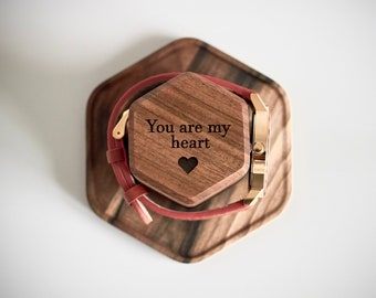 Watch holder for Valentine's day gift | Hexagon Watch Stand