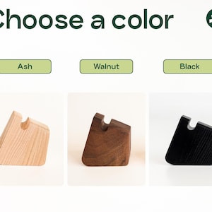 four different types of wood are shown here