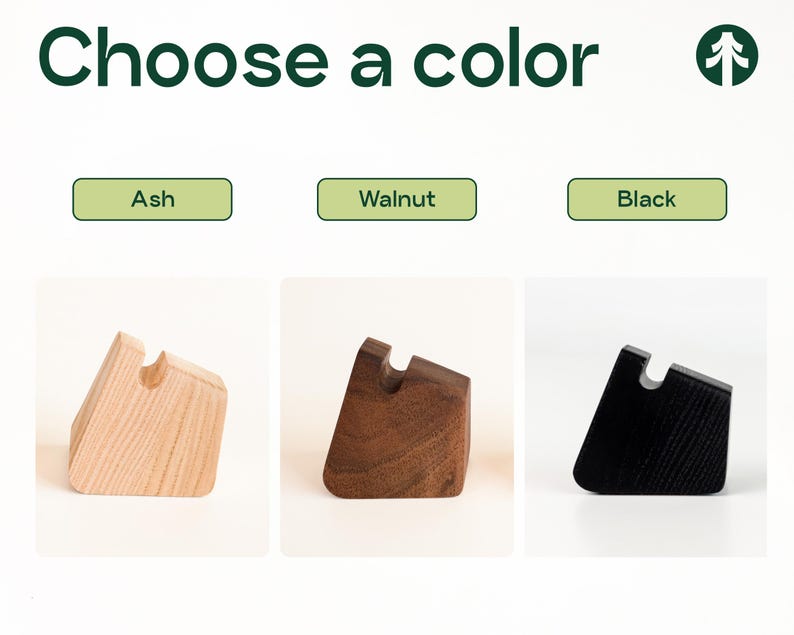 four different types of wood are shown here