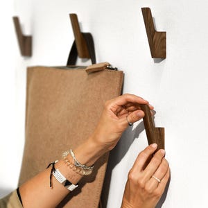Wooden Coat Hook - Decorative Wall Hooks