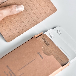 Memokarten, Karteikarten, Aufgabenkarten, To do-Notizkarten, Personalisierter Planer, Journaling-Karten, Tagebuch-Aufgabenliste, Asche-Schreibtisch-Organizer