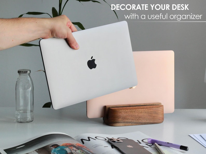 Dual laptop stand, dual MacBook stand image 4