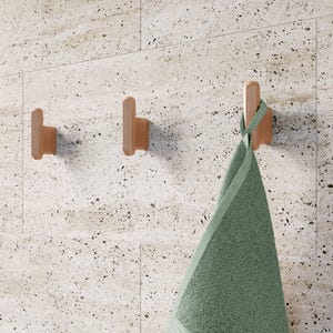 Wooden Coat Hooks Wall decor, Walnut or ash Decorative Wall Hooks Modern, Home Decor Gift, Farmhouse Decor