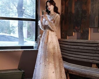 Modest Prom Dress - Etsy