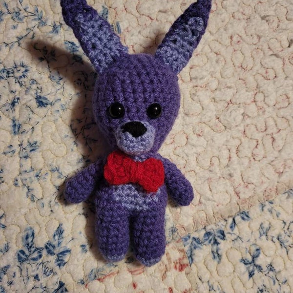 Crochet Bonnie Doll, Handmade