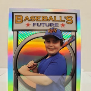 Custom Holographic Foil Trading Card (Baseball's Future)