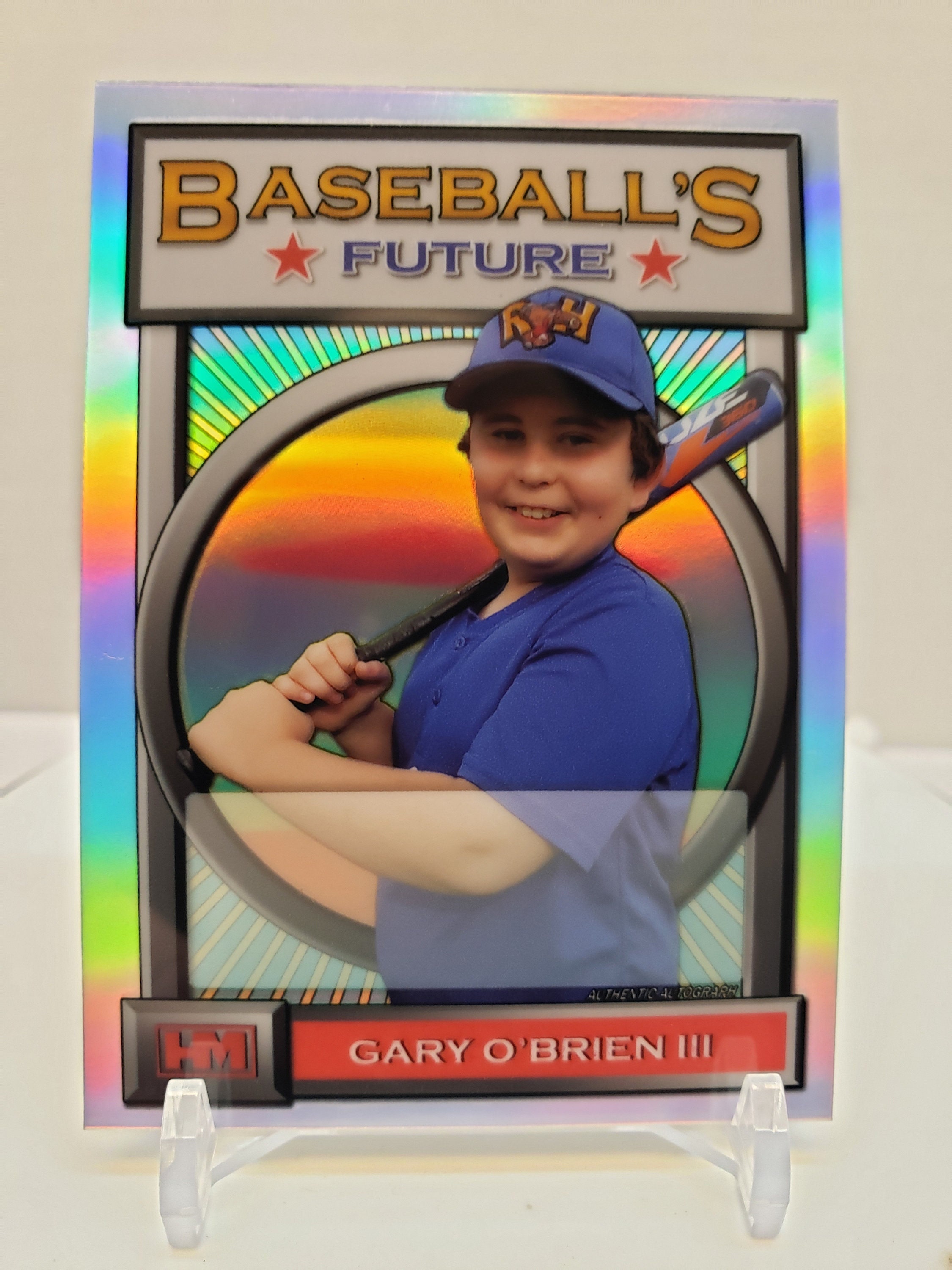 スポーツ選手 Baseball COLLECTORS TRADING CARDS Custom Holographic Foil Trading Card (baseball's Future
