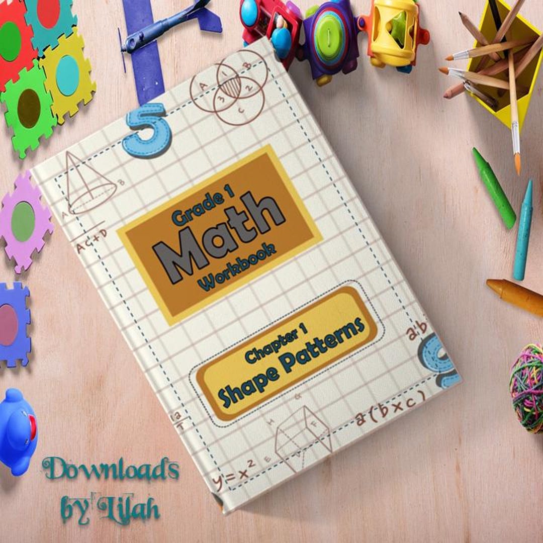PATTERNS ACTIVITIES for 1st Grade, Math Worksheets Bundle, Printable ...