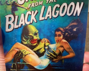 Creature From The Black Lagoon 3D Postcard 5x7