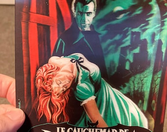 Hammer Dracula 3D Lenticular Postcard 5x7 - Christopher Lee