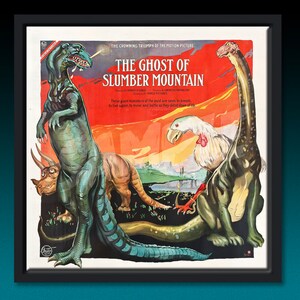 The Ghost of Slumber Mountain Framed Canvas Print