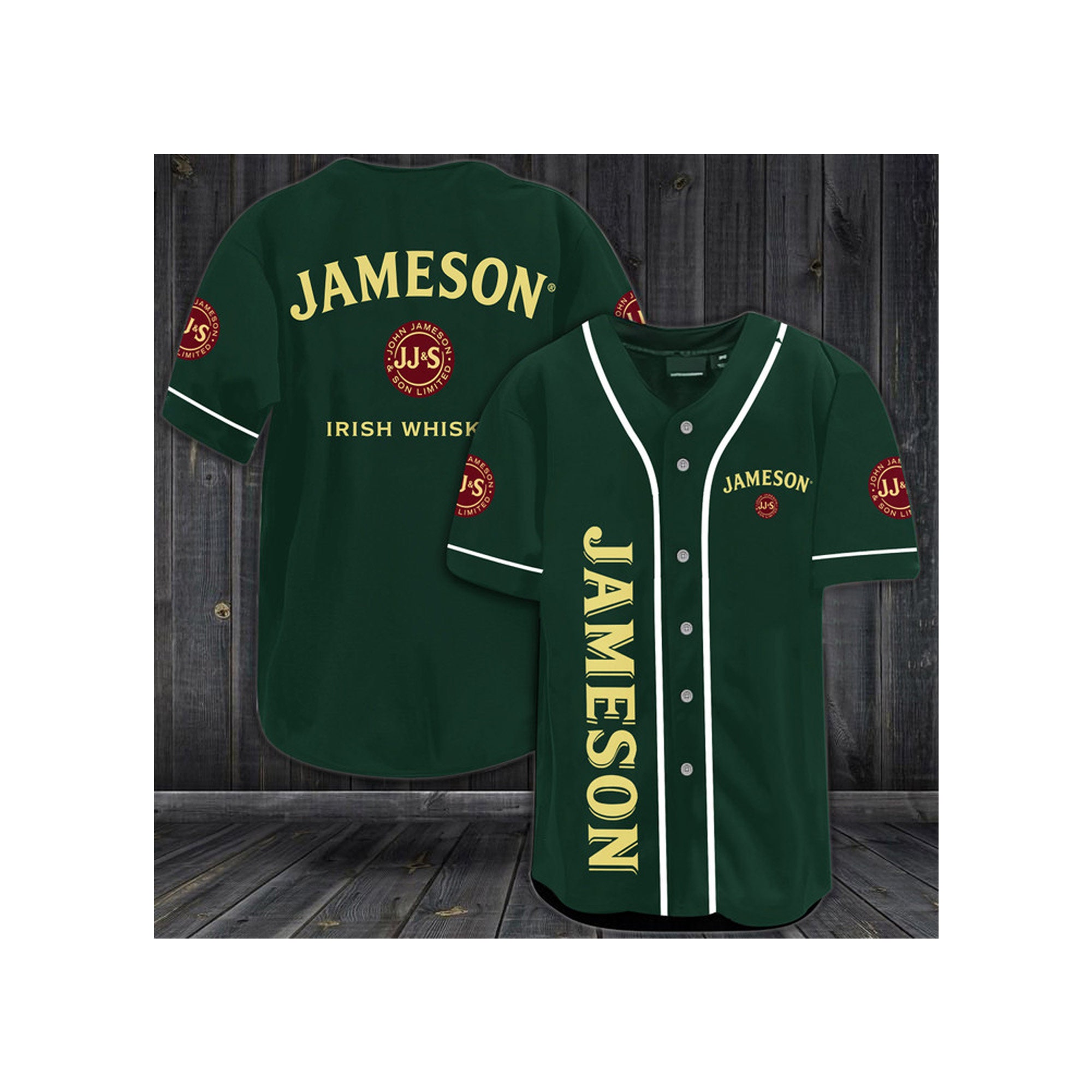 Jameson Whiskey Baseball Jersey
