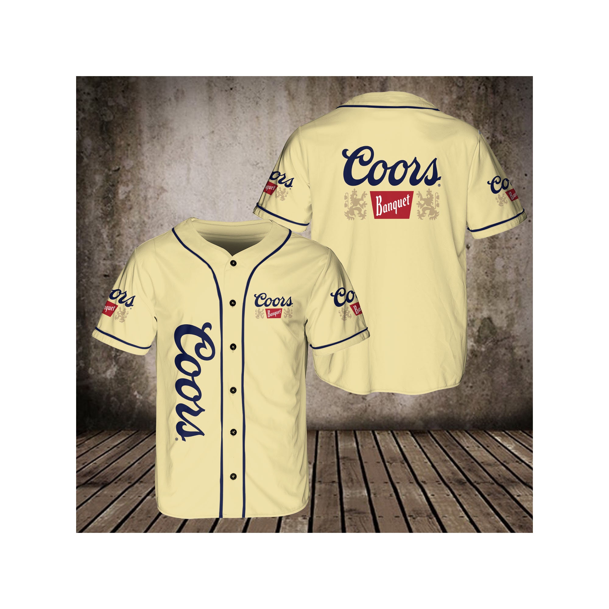 Discover CCOORS Banquet Baseball Jersey, Beer Lovers