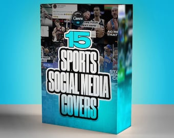 15 Sports Social Media Templates for Canva | Basketball News, Quote & Grid Graphics