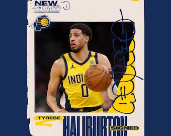 Basketball Signee Graphic Template: Editable Canva Poster (Digital Download