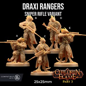 Draxi Rangers, Sniper Rifle Style