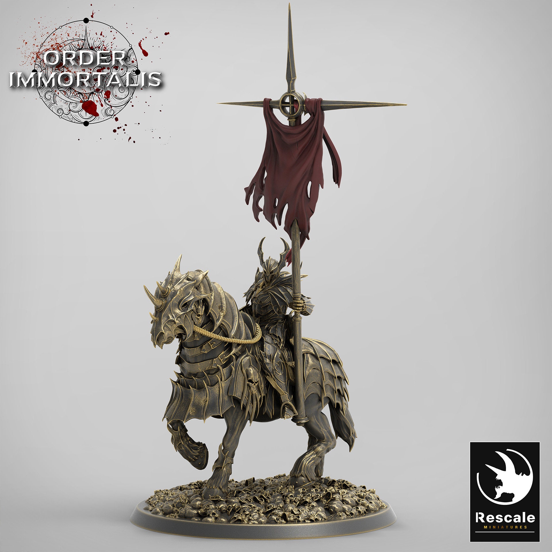 Blood Knights ミニチュアセット Blood Knights ミニチュアセット Vampire Counts Blood Knights for