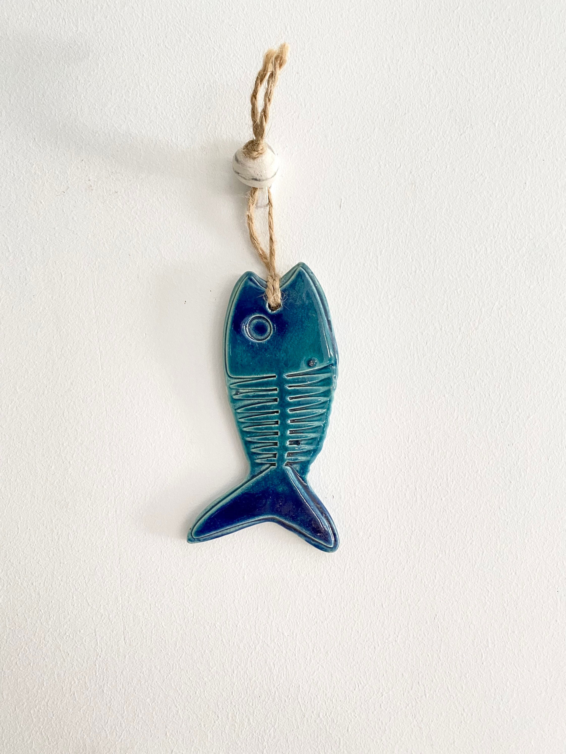 Handmade Ceramic Fish Wall Decor Ceramic Fish Wall Hanging Etsy