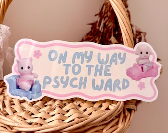 on my way... bumper sticker | coquette, car sticker, animal, funny