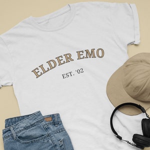 ELDER EMO Tshirt Unisex - Millenial punk shirt Gift - When we were young