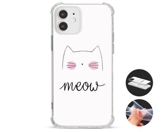 iPhone・スマホケース Society6 Because cats by Kitten Rain Amazon.com: Black Cute Cat iPhone 7/8/Se Case - 4.7 Inch