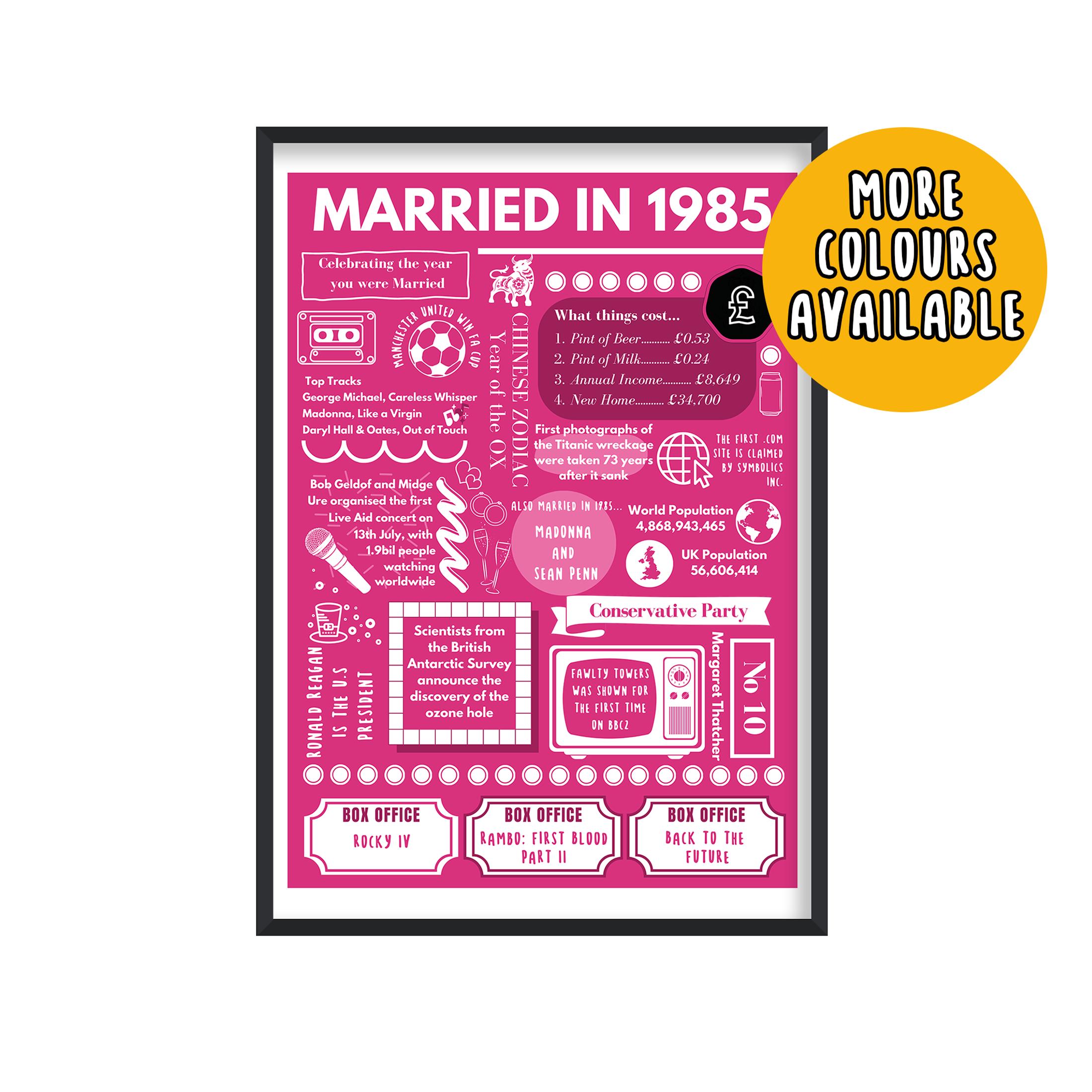 Regalo 65 Aniversario – Única Moneda Boda De Hierro