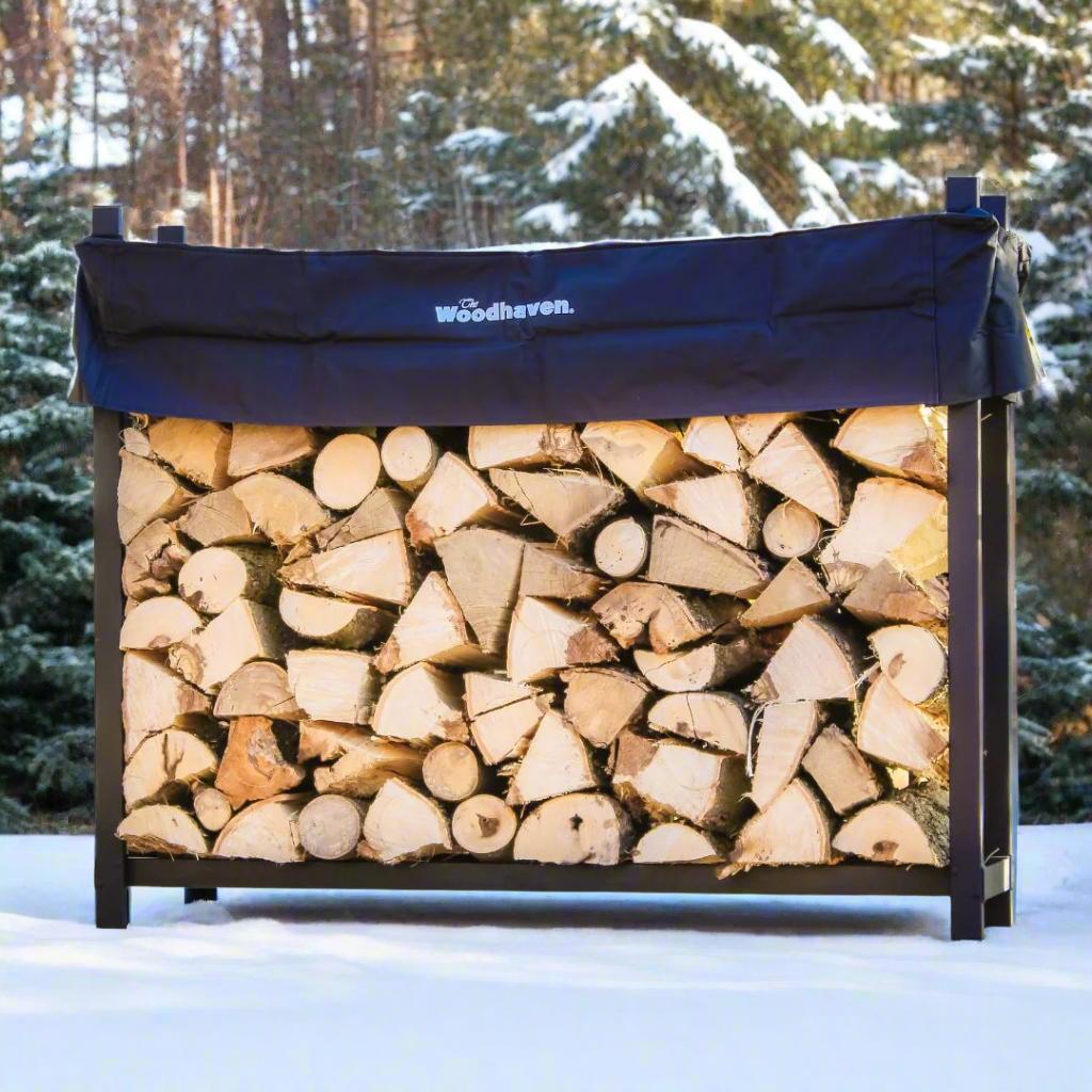 Woodhaven 6ft firewood rack new arrivals