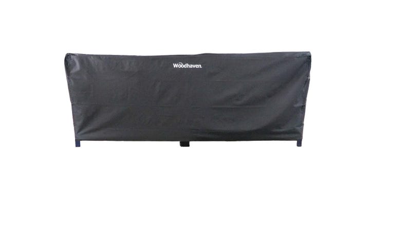 The Woodhaven Firewood Rack Cover