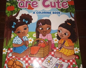Zwart meisje 25 pagina's printbaar kleurboek Kleine melaninemeisjes zullen er dol op zijn, het opbouwen van zelfvertrouwen is belangrijk