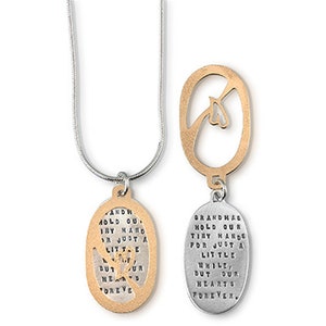 Necklace by Kathy Bransfield | Grandma | Pendant | Sterling Silver | Jewelry | Present | Grandma Gift | Quote Jewelry | Grandmother Necklace