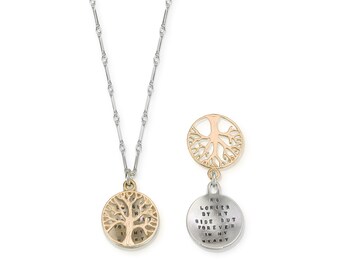 Necklace by Kathy Bransfield | Forever in my Heart | Pendant | Sterling Silver | Jewelry | Quote Jewelry | Gift For Her | Sympathy Necklace