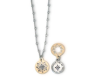 Necklace by Kathy Bransfield | We All Shine | Pendant | Sterling Silver | Jewelry | Present | Gift For Her | Dainty Necklace | Quote Jewelry