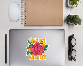 Celebrate Girl Power with Viva la Vulva Bubble-Free Stickers