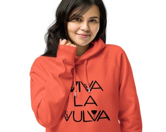 Viva la Vulva. Celebrate Girl Power with this Yoni Art Unisex Hoodie