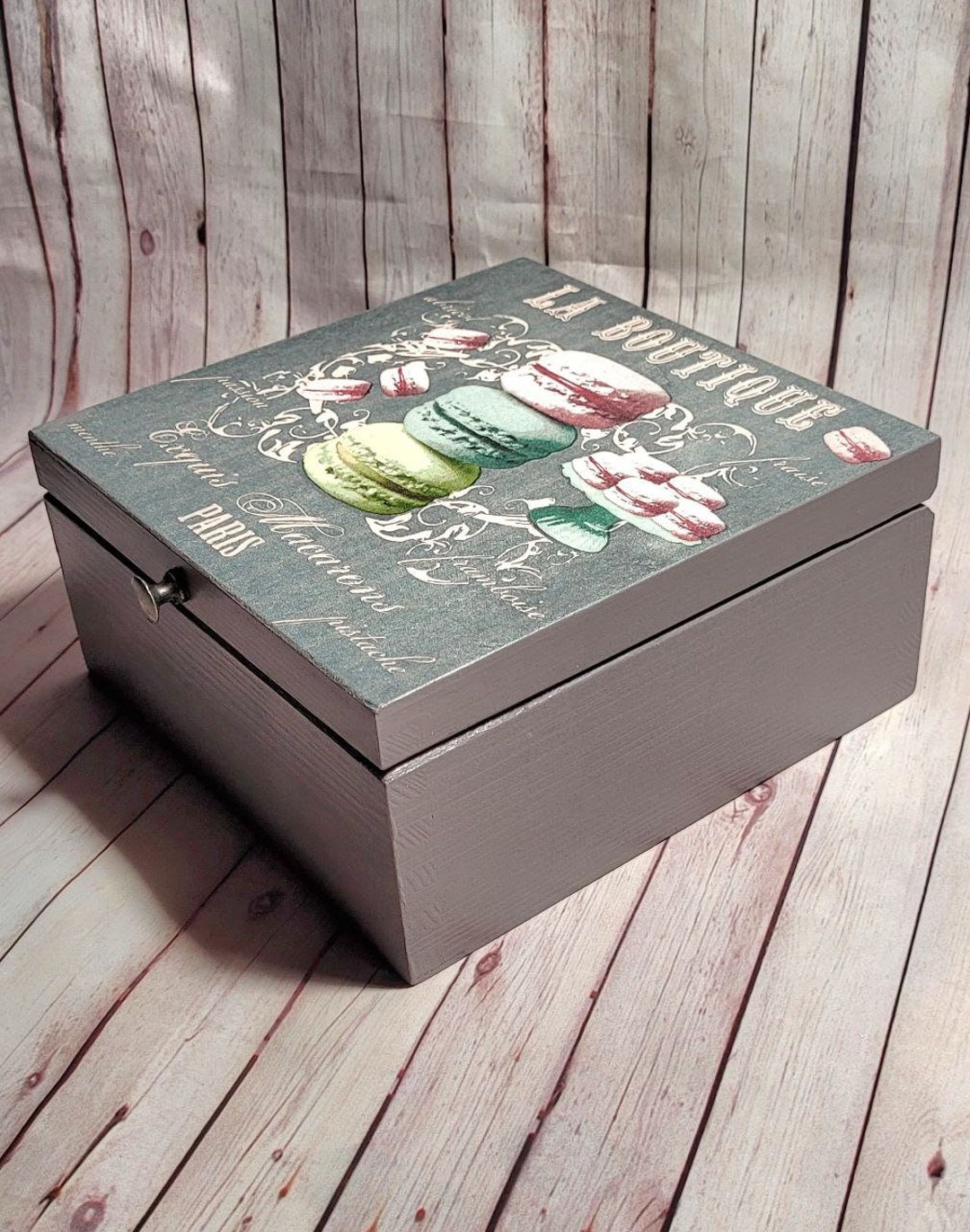 Wooden Tea Box Tea Box Organizer Wooden Box Tea Bags Etsy