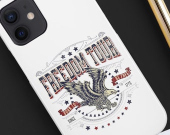 Patriotic Phone Case, USA America Phone Cover, July 4th Case-mate For iPhone 7, 8, 11, 12, 13, 14, X, Xs, Xr, Se, Mini, Pro, Plus, Pro Max