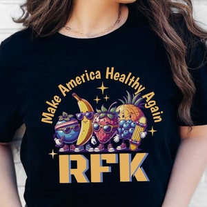Trump RFK MAHA Make America Healthy Again 2024 Retro Maha Shirt Maga Mom Gift Trump RFK Shirt Trump Vance Tee Patriot Women Shirt Vote Trump