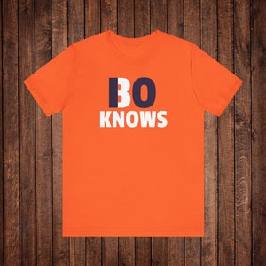 Bo Knows Shirt, Denver Shirt, Bo Nix, Gift for Broncos Fans