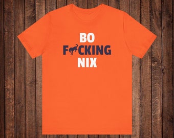Bo Nix shirt, Broncos T-shirt, Denver Football, cadeau voor Broncos-fans