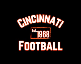 Cincinnati Football Unisex Shirt, Cincinnati Football T Shirt, Bengals Unisex Shirt, Bengals Unisex T Shirt, Gift For Cincinnati Fans