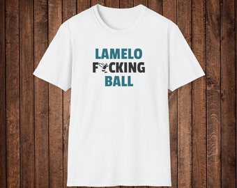 Lamelo Ball Shirt, Lamelo T Shirt, Hornets Basketball, Lamelo Ball Unisex Softstyle T-Shirt