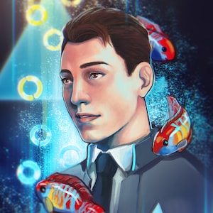 Detroit devient humain DBH Simon Connor Print