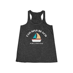 Cousins Beach Flowy Racerback Tank