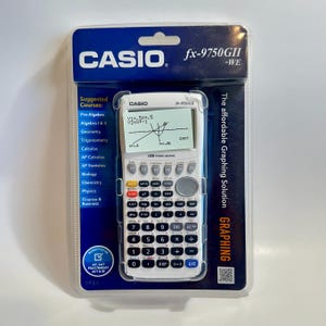 Casio calculator - fx-9750GII-WE Graphing Calculator, New
