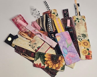 Unique Fabric Quilted Bookmark