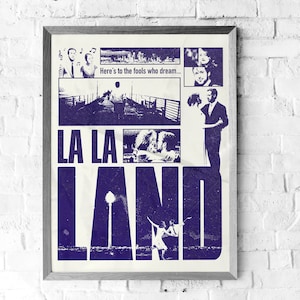 LA LA LAND Art Print, Perfect Gift